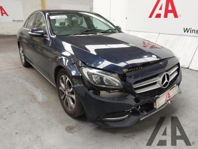 Image of 2015 MERCEDES C-CLASS C220 BLUETEC SPORT 2143cc TURBO DIESEL AUTOMATIC 4 DOOR SALOON
