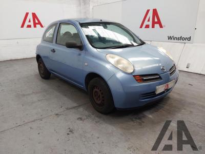 2004 NISSAN MICRA S 1240cc PETROL MANUAL 5 Speed 3 DOOR HATCHBACK