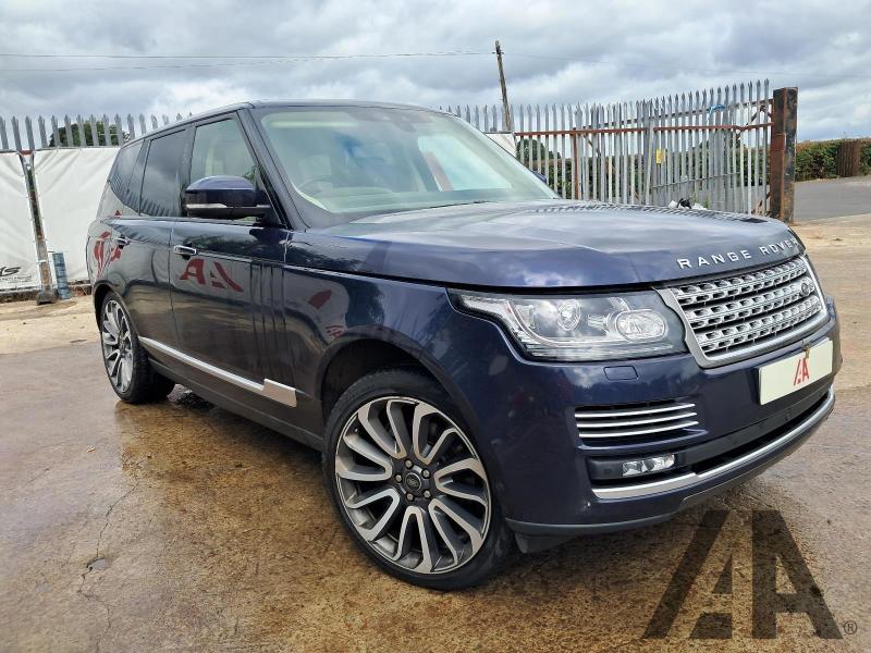 2018 LAND ROVER RANGE ROVER SDV8 AUTOBIOGRAPHY 4367cc TURBO DIESEL AUTOMATIC 5 DOOR ESTATE