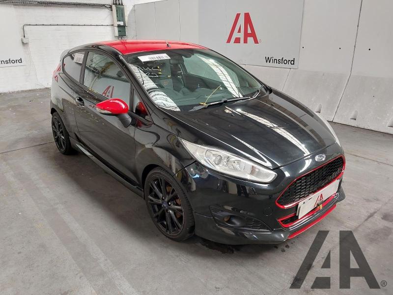 2015 FORD FIESTA ZETEC S BLACK EDITION 998cc TURBO PETROL MANUAL 5 Speed 3 DOOR HATCHBACK