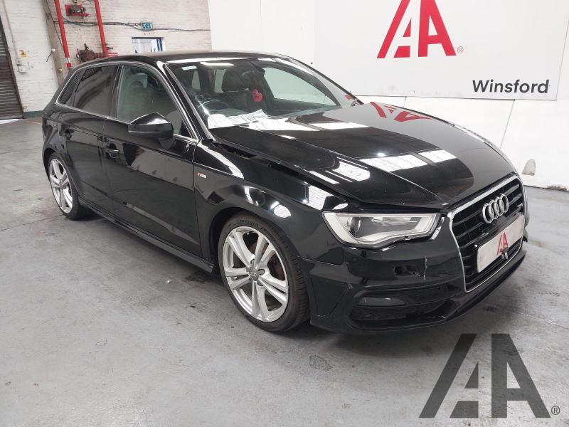2014 AUDI A3 TDI S LINE 1968cc TURBO DIESEL MANUAL 6 Speed 5 DOOR HATCHBACK