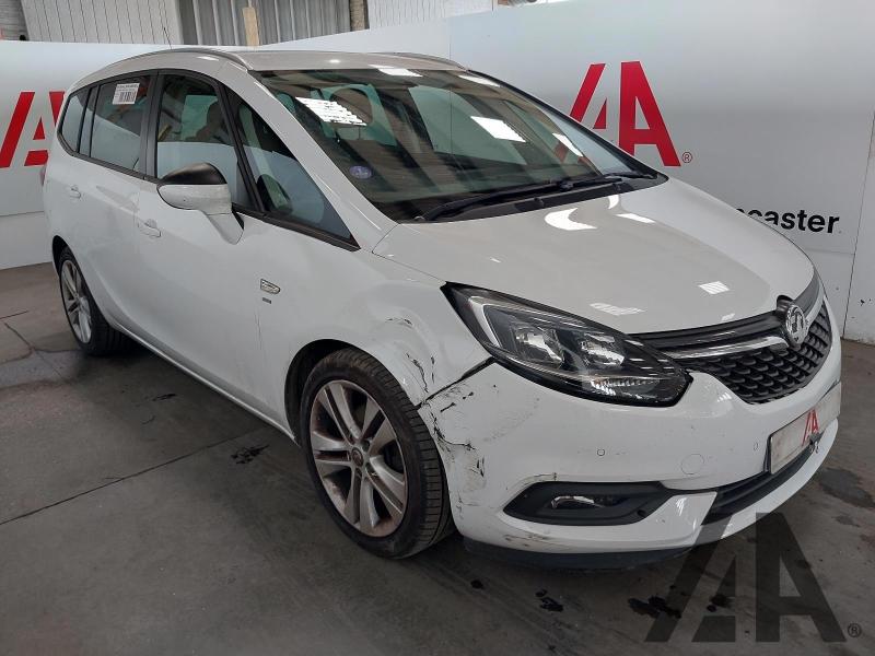 2018 VAUXHALL ZAFIRA TOURER SRI NAV 1364cc TURBO PETROL MANUAL 5 DOOR MPV