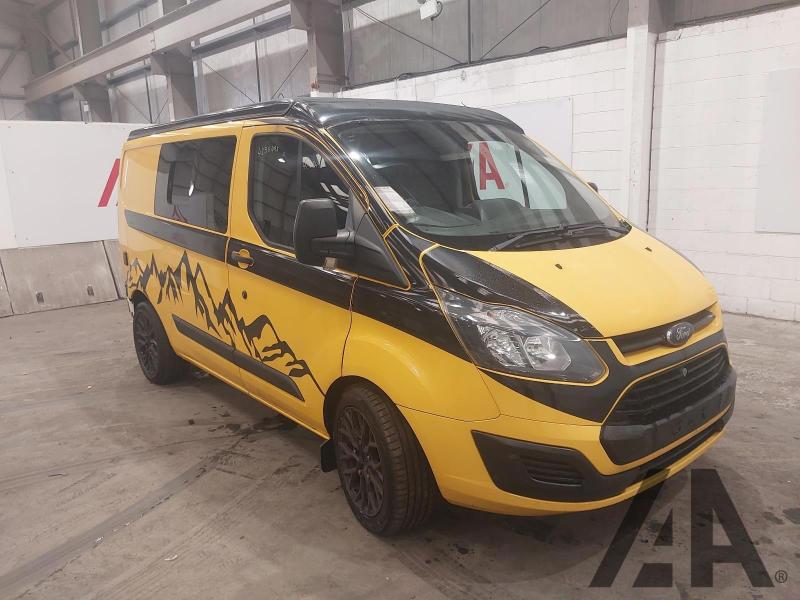 2015 FORD TRANSIT CUSTOM 270 LR P/V 2198cc TURBO DIESEL MANUAL 6 Speed MOTORHOME