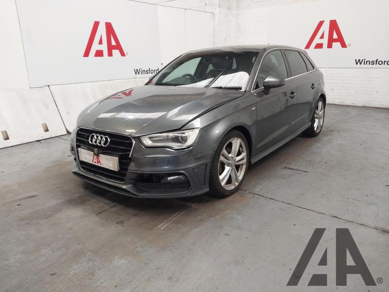 2014 AUDI A3 TDI S LINE 1968cc TURBO DIESEL MANUAL 6 Speed 5 DOOR HATCHBACK
