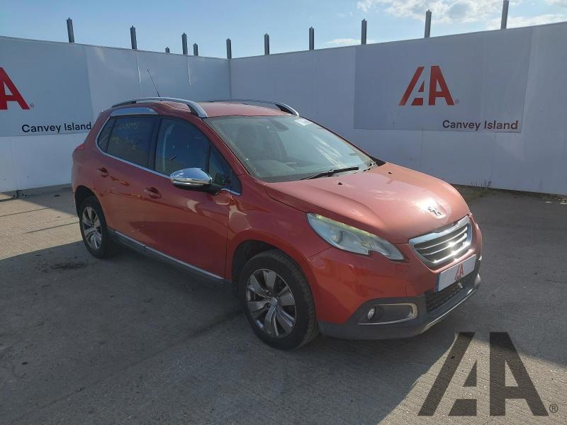 2015 PEUGEOT 2008URE 1199cc PETROL MANUAL 5 Speed 5 DOOR HATCHBACK