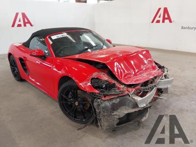 Image of 2017 PORSCHE 718 BOXSTER PDK 1988cc TURBO PETROL SEMI AUTO 7 Speed 2 DOOR CONVERTIBLE