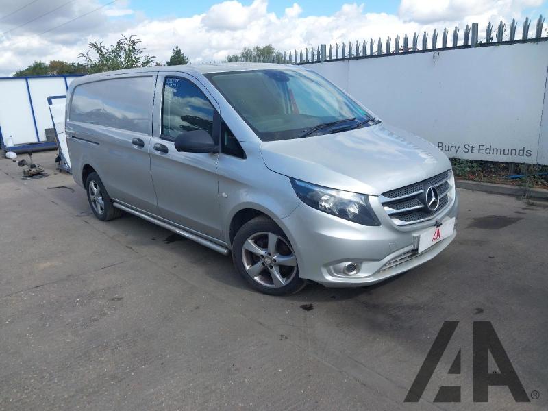 2017 MERCEDES VITO 116 BLUETEC SPORT 2143cc TURBO DIESEL MANUAL PANEL VAN