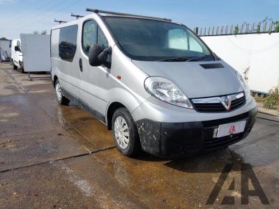 Image of 2008 VAUXHALL VIVARO 2700CDTI SWB SHR 1995cc TURBO DIESEL MANUAL 6 Speed PANEL VAN