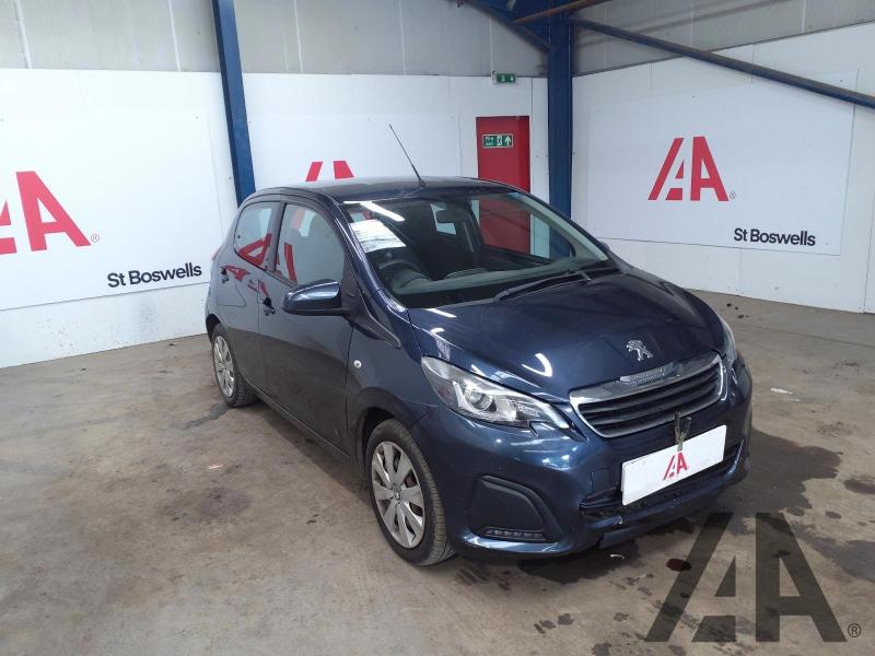 2016 PEUGEOT 108 ACTIVE 998cc PETROL MANUAL 5 Speed 5 DOOR HATCHBACK