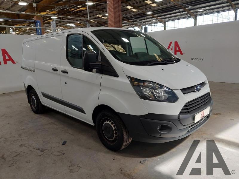 2017 FORD TRANSIT CUSTOM 270 LR P/V 1996cc TURBO DIESEL MANUAL 6 Speed PANEL VAN