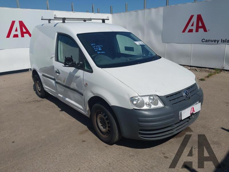 2010 VOLKSWAGEN CADDY 1896cc TURBO DIESEL MANUAL PANEL VAN
