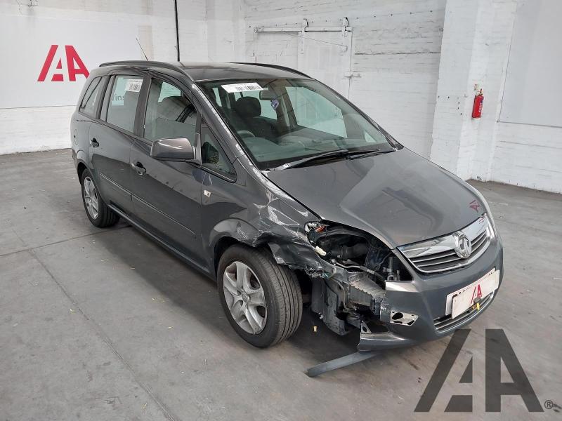 2013 VAUXHALL ZAFIRA EXCLUSIV 1796cc PETROL MANUAL 5 Speed 5 DOOR MPV
