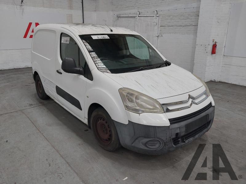 2009 CITROEN BERLINGO 625 LX L1 16V 1587cc PETROL MANUAL 5 Speed CAR DERIVED VAN