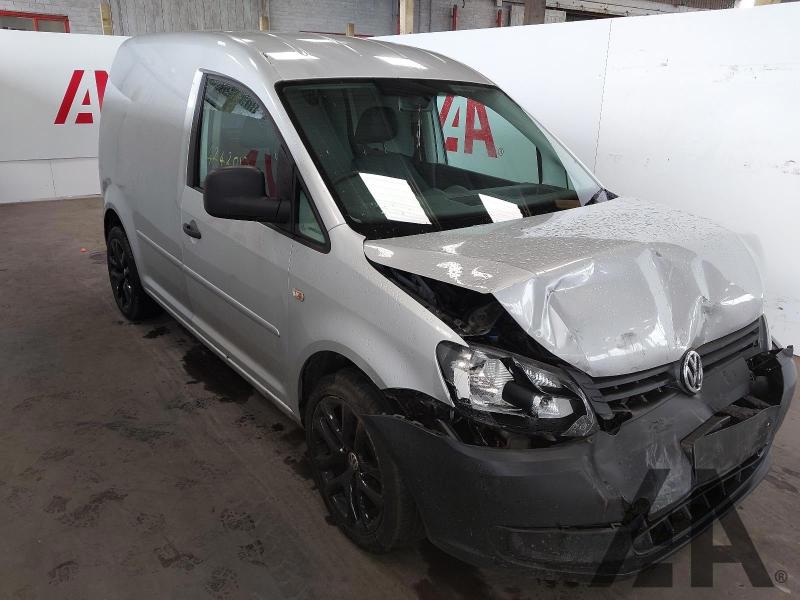2014 VOLKSWAGEN CADDY C20 TDI BLUEMOTION 1598cc TURBO DIESEL MANUAL 4 DOOR PANEL VAN