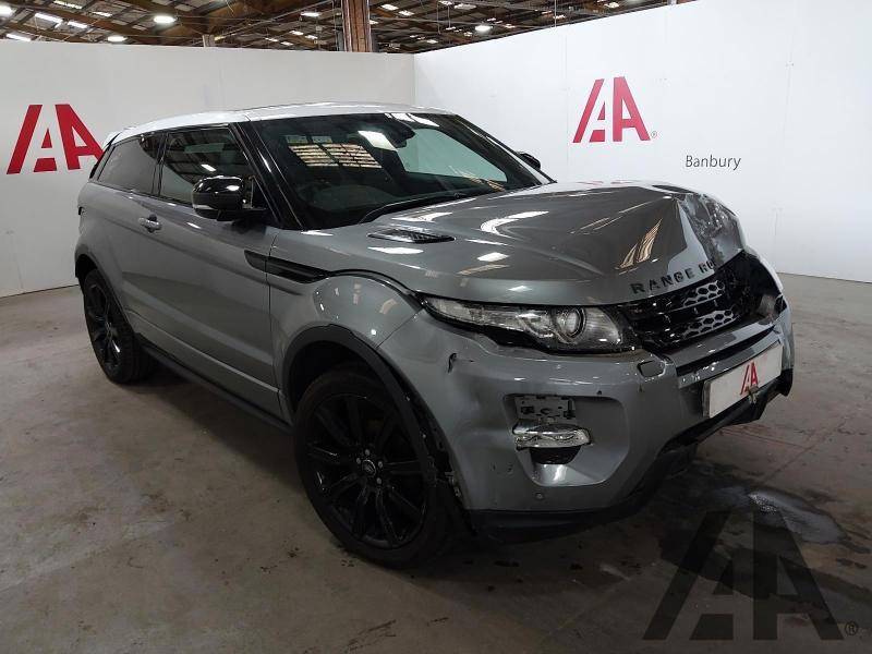 2011 LAND ROVER RANGE ROVER EVOQUE SI4 DYNAMIC 1999cc TURBO PETROL AUTOMATIC 6 Speed 3 DOOR COUPE