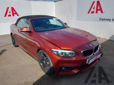 Image of 2018 BMW 2 SERIES 220I M SPORT 1998cc TURBO PETROL AUTOMATIC 2 DOOR CONVERTIBLE