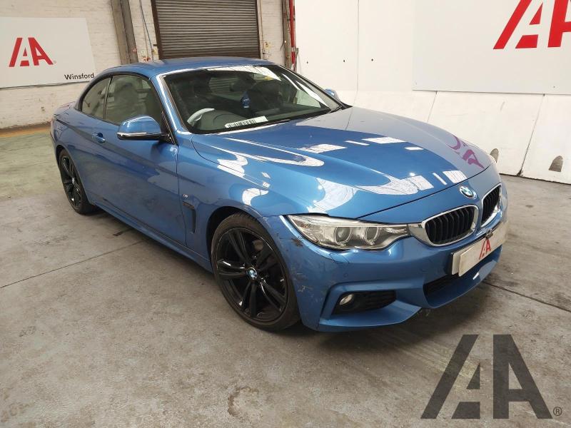 2014 BMW 4 SERIES 420D M SPORT 1995cc TURBO DIESEL AUTOMATIC 2 DOOR CONVERTIBLE