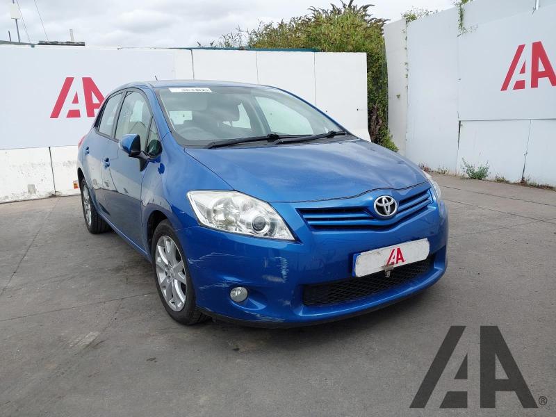 2012 TOYOTA AURIS TR VVT-I 1329cc PETROL MANUAL 6 Speed 5 DOOR HATCHBACK