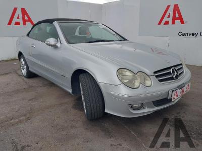 Image of 2008 MERCEDES CLK CLK200 KOMPRESSOR AVANTGARDE 1796cc SUPER PETROL AUTOMATIC 6 Speed 2 DOOR CONVERTIBLE