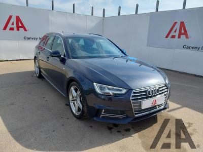 Image of 2017 AUDI A4 AVANT TDI S LINE 1968cc TURBO DIESEL SEMI AUTO 7 Speed 5 DOOR ESTATE
