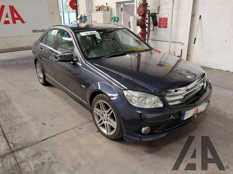2009 MERCEDES C-CLASS C220 CDI BLUEEFFICIENCY SPORT 2143cc TURBO DIESEL AUTOMATIC 4 DOOR SALOON