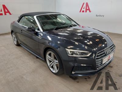 Image of 2019 AUDI A5 TFSI S LINE 1984cc TURBO PETROL SEMI AUTO 2 DOOR CONVERTIBLE