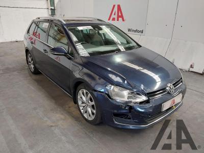 Image of 2013 VOLKSWAGEN GOLF GT TDI BLUEMOTION TECHNOLOGY 1968cc TURBO DIESEL MANUAL 6 Speed 5 DOOR ESTATE