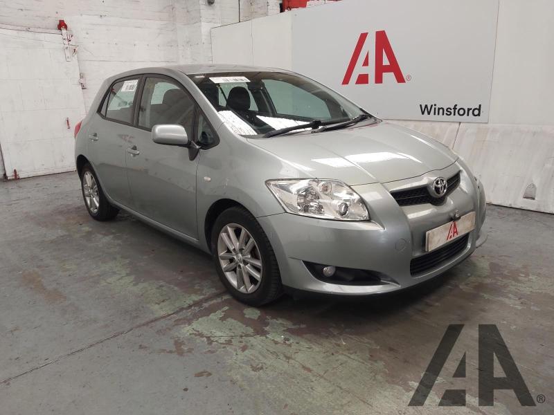 2009 TOYOTA AURIS TR VALVEMATIC 1598cc PETROL MANUAL 6 Speed 5 DOOR HATCHBACK