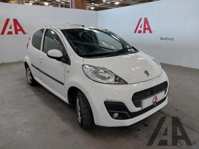 Image of 2013 PEUGEOT 107URE 998cc PETROL MANUAL 5 Speed 5 DOOR HATCHBACK