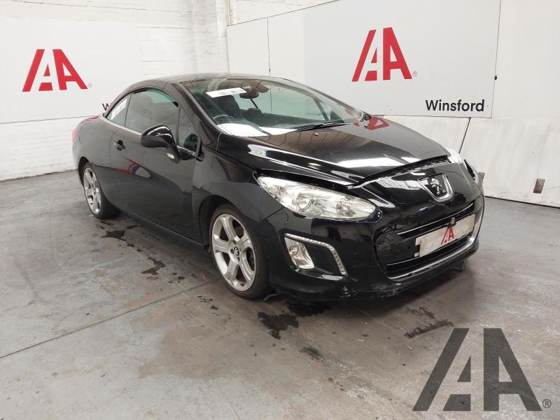 2012 PEUGEOT 308 HDI CCURE 1997cc TURBO DIESEL MANUAL 2 DOOR CONVERTIBLE