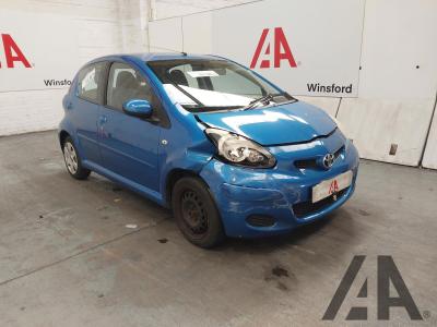 Image of 2009 TOYOTA AYGO BLUE VVT-I 998cc PETROL MANUAL 5 DOOR HATCHBACK