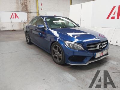 Image of 2017 MERCEDES C-CLASS C 220 D AMG LINE 2143cc TURBO DIESEL AUTOMATIC 4 DOOR SALOON