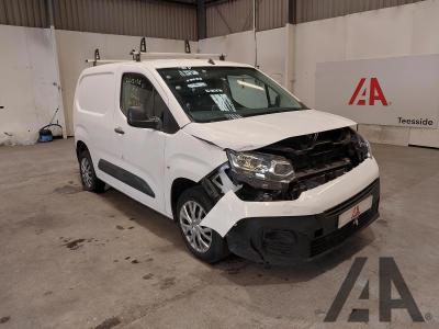 Image of 2020 CITROEN BERLINGO 1000 ENTERPRISE M BLUEHDI S/S 1499cc TURBO DIESEL MANUAL 3 DOOR PANEL VAN