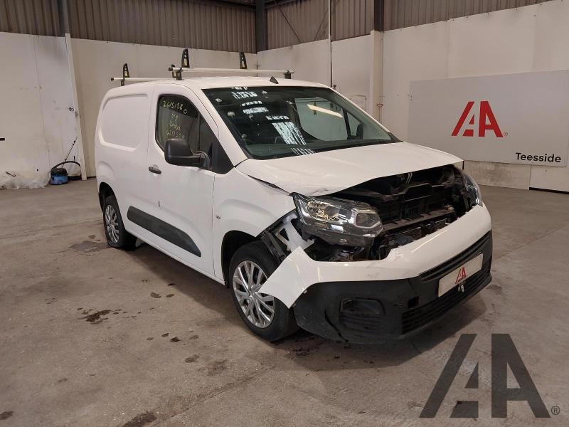 2020 CITROEN BERLINGO 1000 ENTERPRISE M BLUEHDI S/S 1499cc TURBO DIESEL MANUAL 3 DOOR PANEL VAN