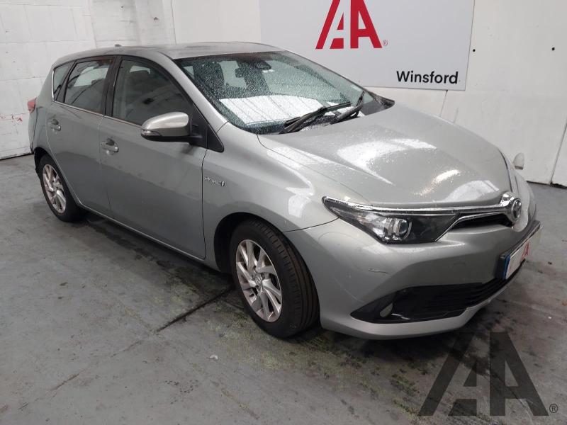 2018 TOYOTA AURIS VVT-I ICON TECH 1798cc PETROL/ELECTRIC CVT 5 DOOR HATCHBACK