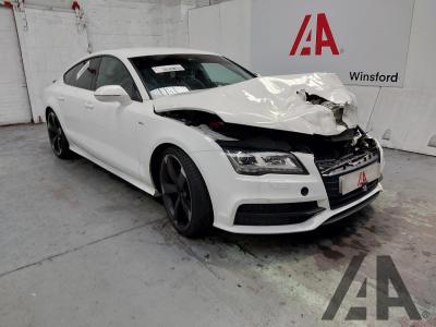 Image of 2014 AUDI A7 TDI QUATTRO S LINE BLACK EDITI 2967cc TURBO DIESEL SEMI AUTO 5 DOOR HATCHBACK