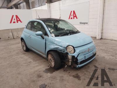 Image of 2012 FIAT 500 LOUNGE 1242cc PETROL MANUAL 3 DOOR HATCHBACK