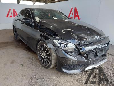 Image of 2017 MERCEDES C-CLASS C220 D AMG LINE PREMIUM PLUS 2143cc TURBO DIESEL AUTOMATIC 4 DOOR SALOON