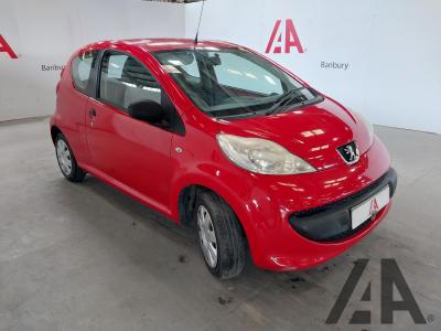 2007 PEUGEOT 107 URBAN LITE 998cc PETROL MANUAL 5 Speed 3 DOOR HATCHBACK