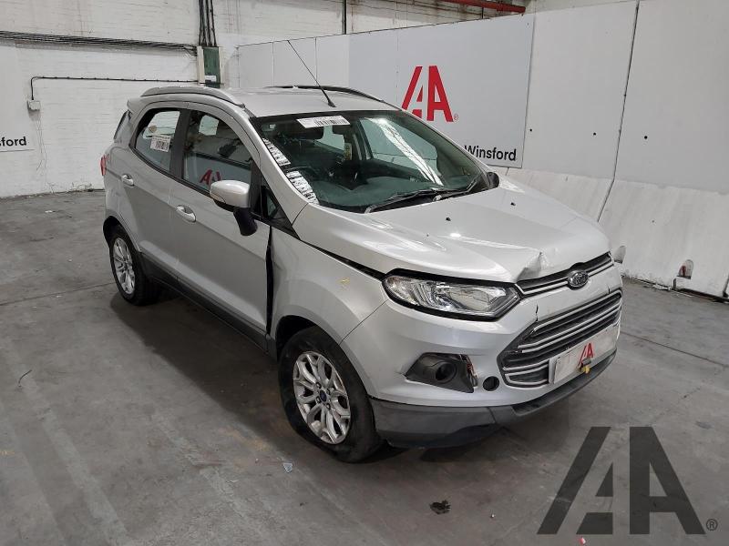 2017 FORD ECOSPORT ZETEC TDCI 1499cc TURBO DIESEL MANUAL 5 DOOR HATCHBACK