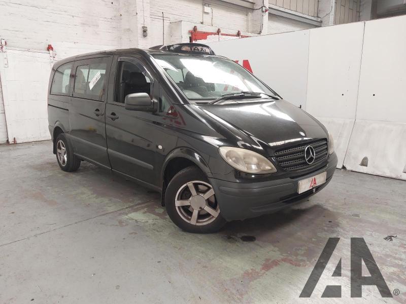 2011 MERCEDES VITO 111 CDI TAXI 2148cc TURBO DIESEL AUTOMATIC 5 DOOR MPV