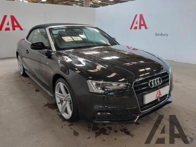 Image of 2014 AUDI A5 TDI S LINE SPECIAL EDITION 1968cc TURBO DIESEL CVT 8 Speed 2 DOOR CONVERTIBLE
