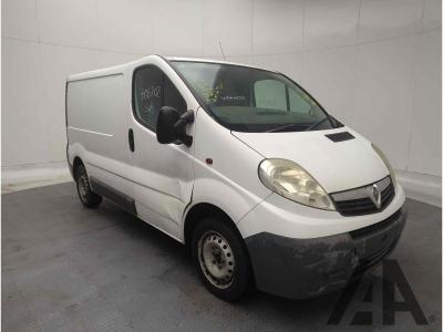 Image of 2009 VAUXHALL VIVARO 2700CDTI SWB SHR 1995cc TURBO DIESEL MANUAL 6 Speed PANEL VAN