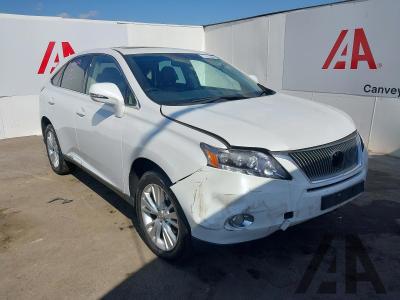Image of 2012 LEXUS RX 450H SE-L PREMIER 3456cc PETROL/ELECTRIC CVT 1 Speed 5 DOOR ESTATE