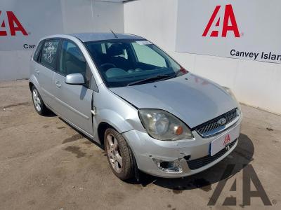 Image of 2008 FORD FIESTA ZETEC BLUE 1242cc PETROL MANUAL 5 DOOR HATCHBACK