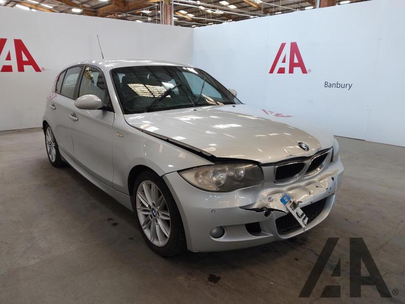 2008 BMW 1 SERIES 118D M SPORT 1995cc TURBO DIESEL MANUAL 5 DOOR HATCHBACK