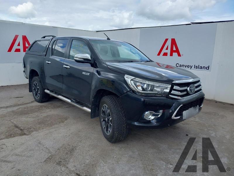2016 TOYOTA HI-LUX INVINCIBLE X 4WD D-4D DCB 2393cc TURBO DIESEL AUTOMATIC PICK UP