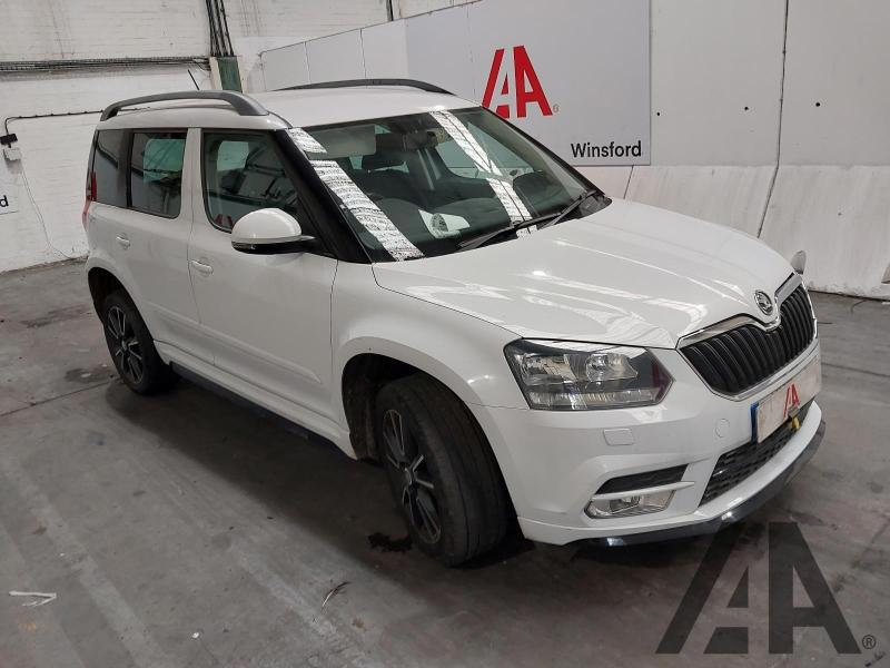2014 SKODA YETI BLACK EDITION TDI CR 1968cc TURBO DIESEL MANUAL 5 DOOR HATCHBACK