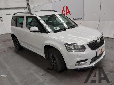 Image of 2014 SKODA YETI BLACK EDITION TDI CR 1968cc TURBO DIESEL MANUAL 5 DOOR HATCHBACK