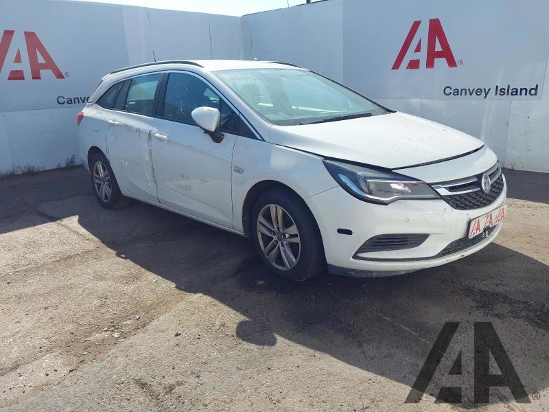 2018 VAUXHALL ASTRA DESIGN CDTI S/S 1598cc TURBO DIESEL MANUAL 6 Speed 5 DOOR ESTATE